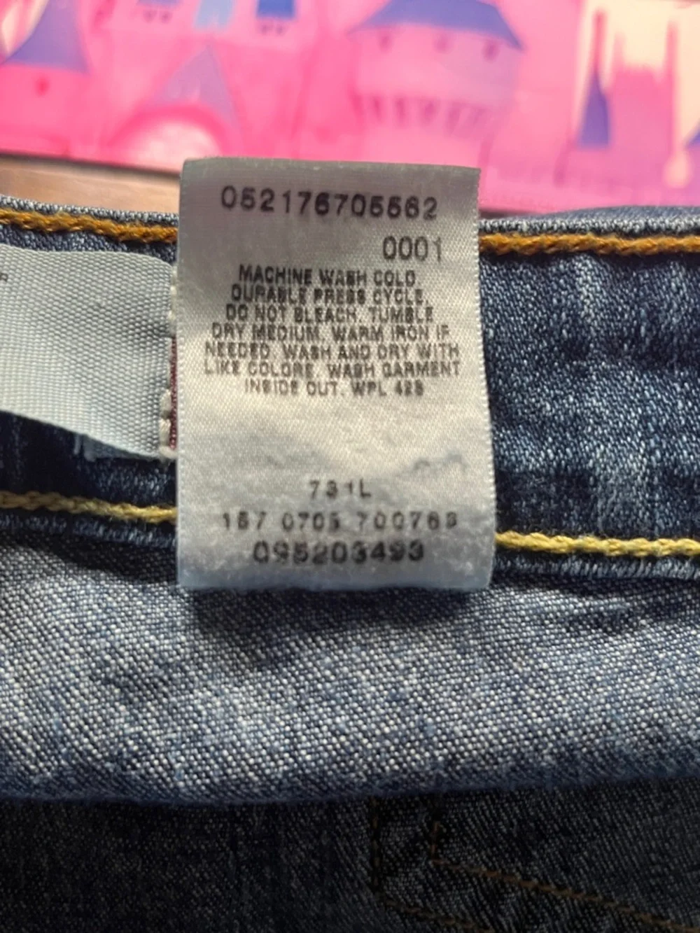 Vintage Levi's Women's Boot Cur 515 Jeans 16 M - Picture 7 of 8